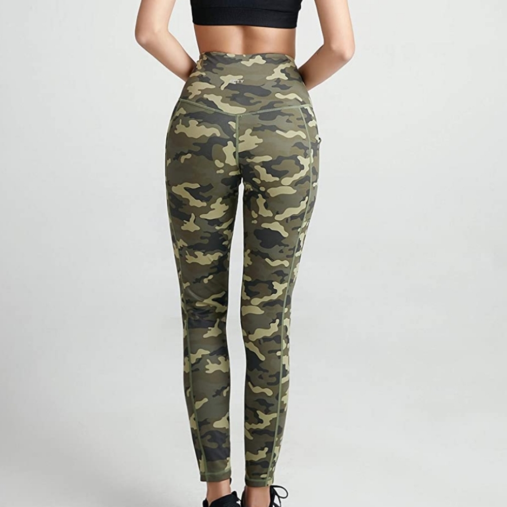 FETY Camo High Waist Leggings